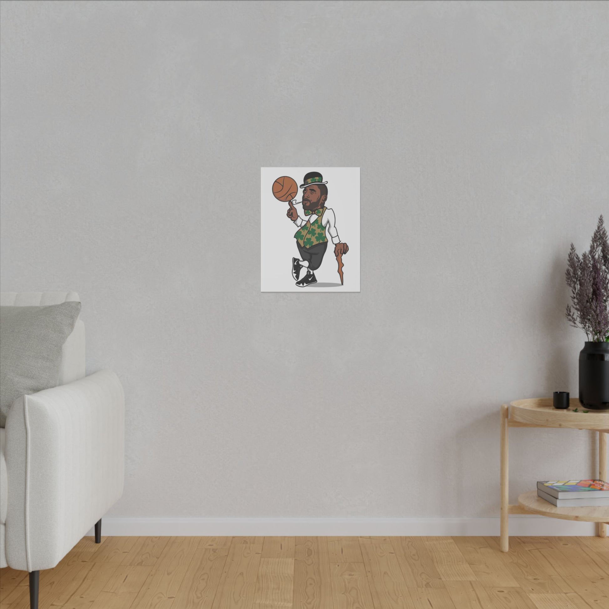 Khris Middleton Art Canvas - Basketball Player Print - CreativeRino