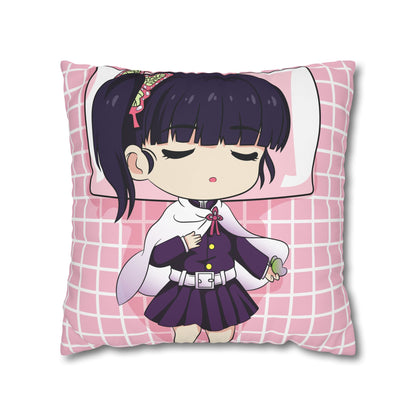 Cute Anime Square Pillow - Cozy Dreamy Decor - CreativeRino
