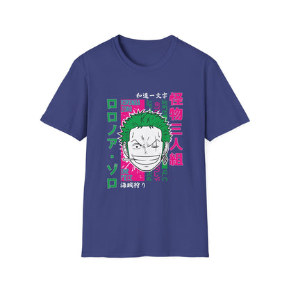 Anime-Inspired Unisex Softstyle T-Shirt - One Piece T-shirt Design for Fans - CreativeRino
