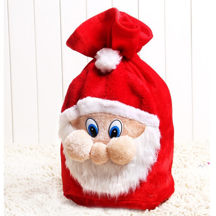 Luxury Gold Velvet Santa Claus Gift Sack | High-End Christmas Decoration & Large Candy Bag eprolo