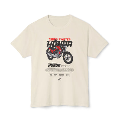 Honda Twister Unisex HD Cotton™ T-shirt - Perfect for Motorcycle Enthusiasts - CreativeRino