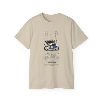 Motorcycle Enthusiast Graphic Tee - S1000RR Design for Riders T-shirt - CreativeRino