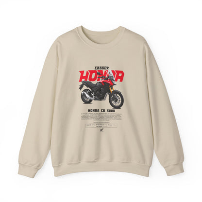 Honda CB500X Motorcycle Crewneck Sweatshirt - Unisex Heavy Blend™ - CreativeRino