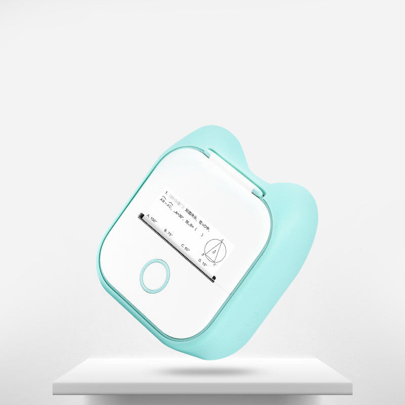 Portable Mini Thermal Label Printer Home Photo Printer Student Wrong Question Printer Bluetooth-compatible Mini Label Printer Price Tag CreativeRino