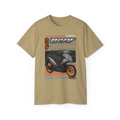 Beat Fuel Injection Unisex Ultra Cotton Tee - Vintage Motorcycle Graphic T-Shirt - CreativeRino