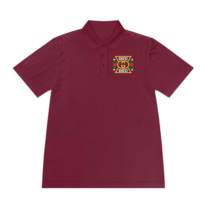 Stylish Men's Sport Polo Shirt with GUCCI Logo - Perfect for Active Lifestyle - CreativeRino