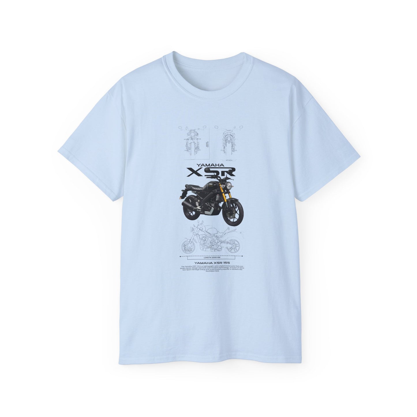 Yamaha XSR Motorcycle Tee - Unisex Ultra Cotton T-Shirt - CreativeRino