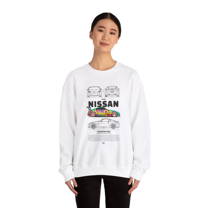 Vintage Nissan 350Z Graphic Unisex Heavy Blend™ Crewneck Sweatshirt - CreativeRino