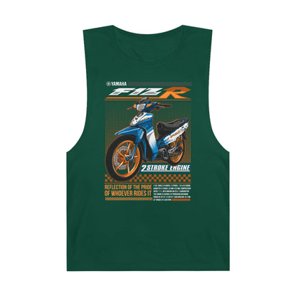 Yamaha F1ZR Unisex Racing Tank Top – 2-Stroke Engine Graphic T-shirt - CreativeRino