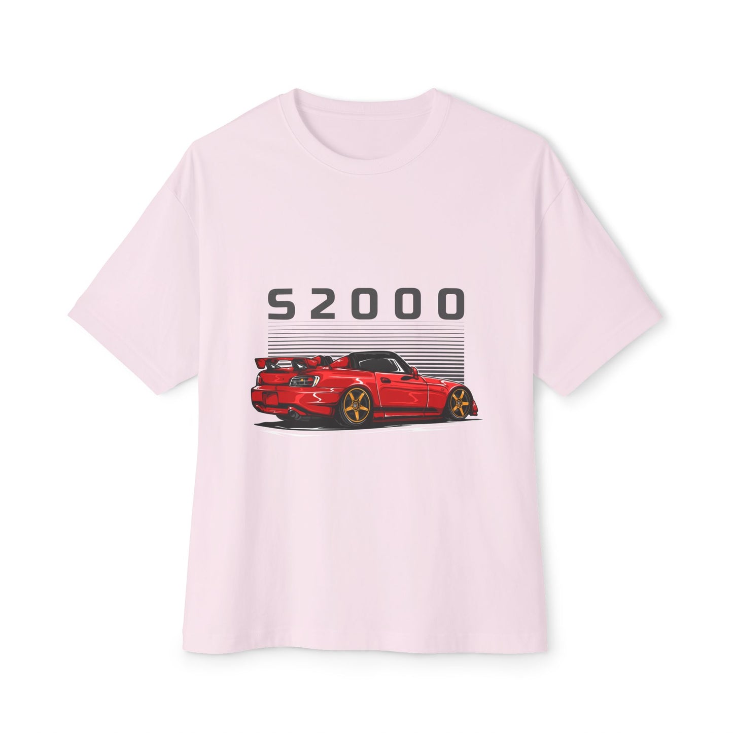 S2000 Graphic Unisex Oversized Boxy Tee - Perfect T-shirt for Car Enthusiasts - CreativeRino
