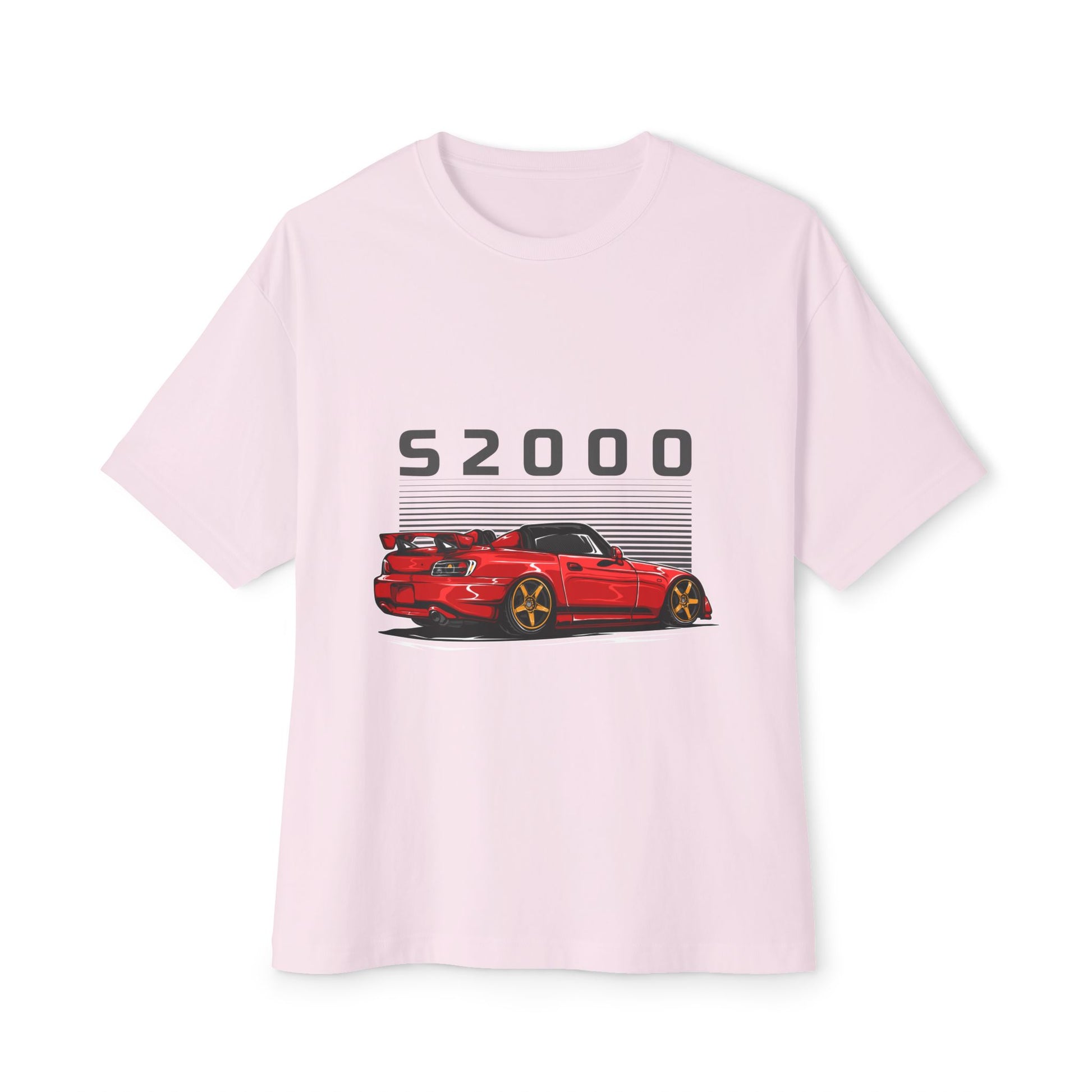 S2000 Graphic Unisex Oversized Boxy Tee - Perfect T-shirt for Car Enthusiasts - CreativeRino