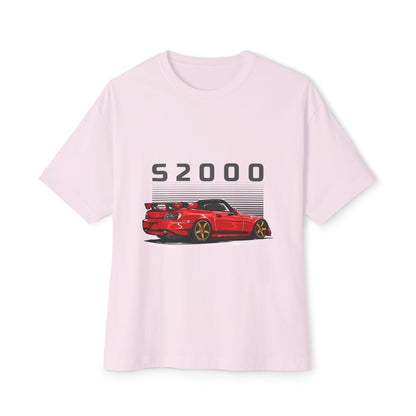 S2000 Graphic Unisex Oversized Boxy Tee - Perfect T-shirt for Car Enthusiasts - CreativeRino