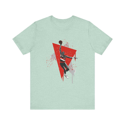 Unisex Clyde Drexler Jersey Short Sleeve Tee Basketball T-shirt - CreativeRino