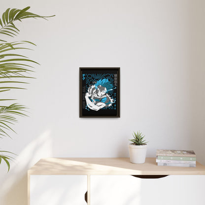 Anime Wall Art Print - One For All My Hero Academia Framed Canvas - CreativeRino