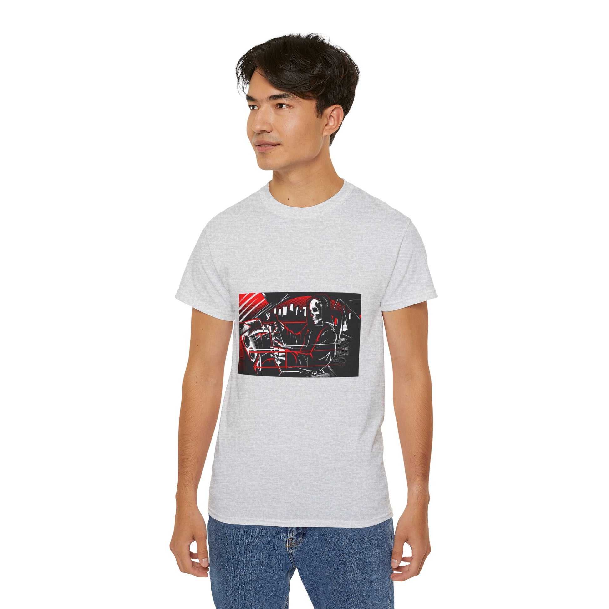 Retro Graphic Unisex Ultra Cotton Tee - Perfect T-shirt for Music Lovers - CreativeRino