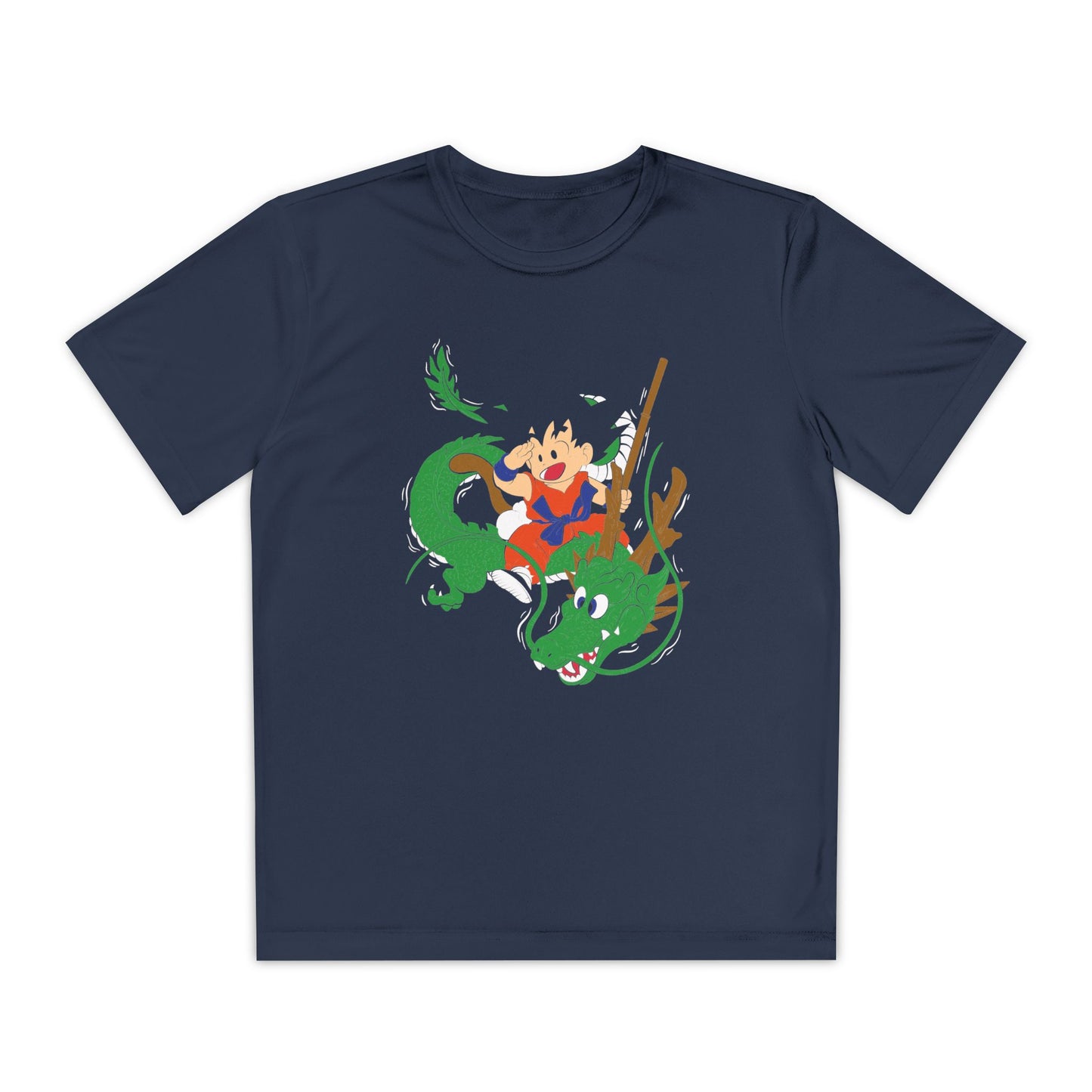 Dragon Ball Youth Tee - Fun and Adventurous Graphic Anime T-shirt for Kids - CreativeRino