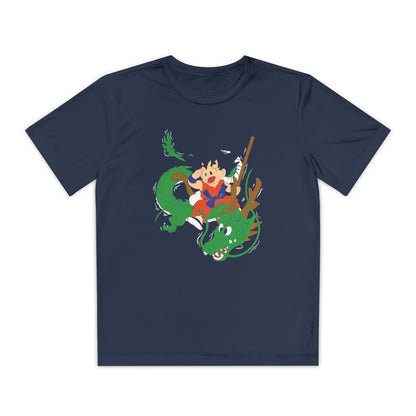 Dragon Ball Youth Tee - Fun and Adventurous Graphic Anime T-shirt for Kids - CreativeRino