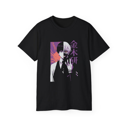 Anime-Inspired Unisex Ultra Cotton Tee – Tokyo Ghoul Design, Perfect T-shirt for Fans! - CreativeRino