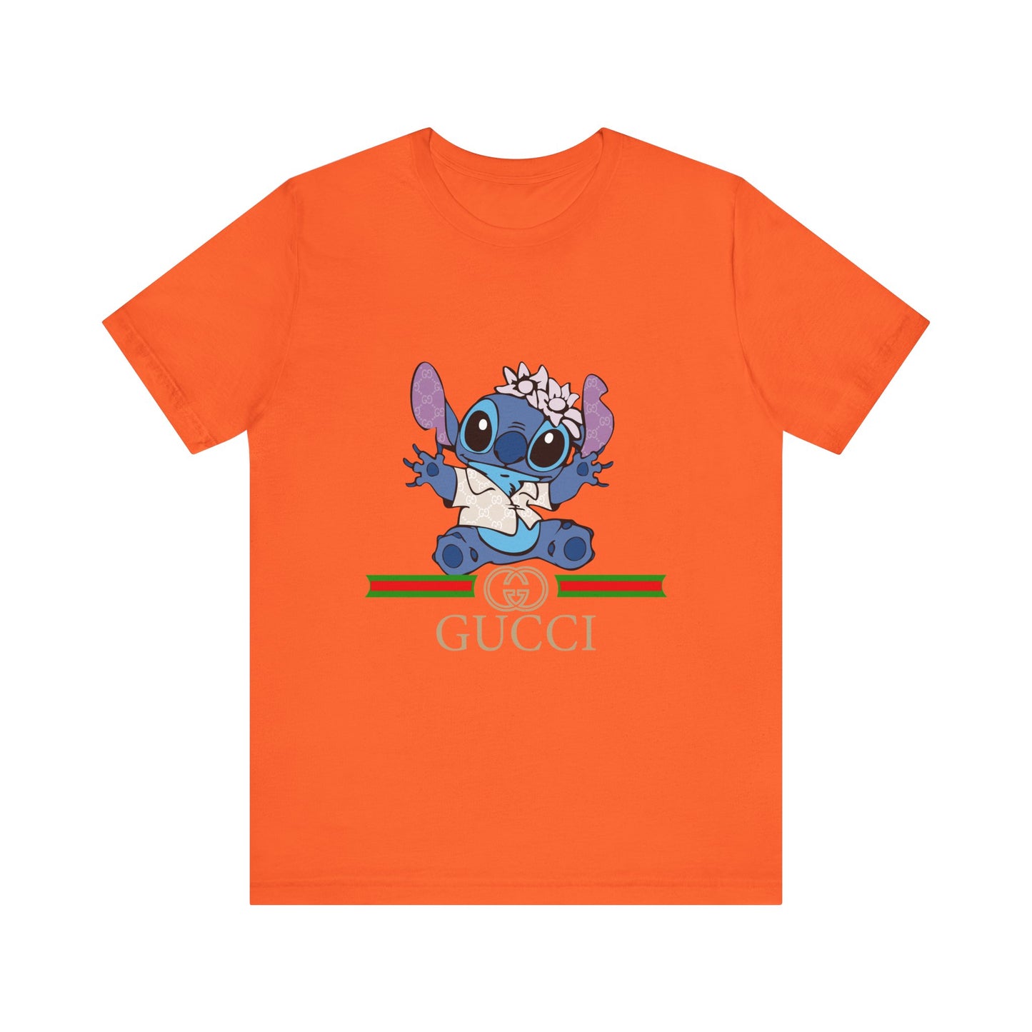 Stitch Gucci Unisex Jersey Short Sleeve Tee - CreativeRino