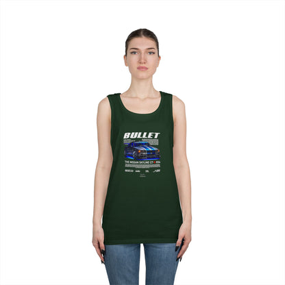 Bullet Skyline GT-R Racing Tank Top | Unisex Heavy Cotton - CreativeRino