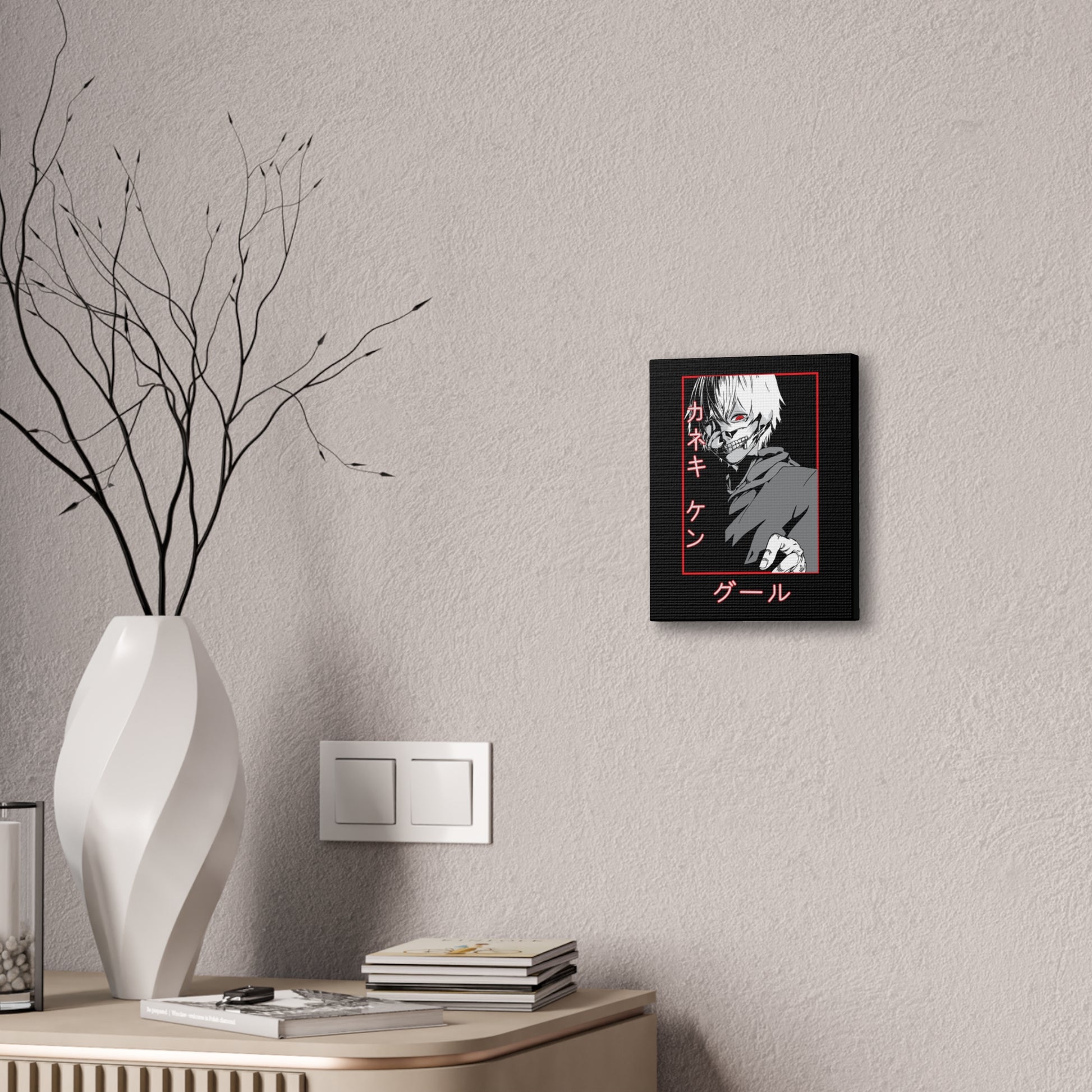 Anime Canvas Art Print - Tokyo Ghoul Inspired Wall Decor - CreativeRino