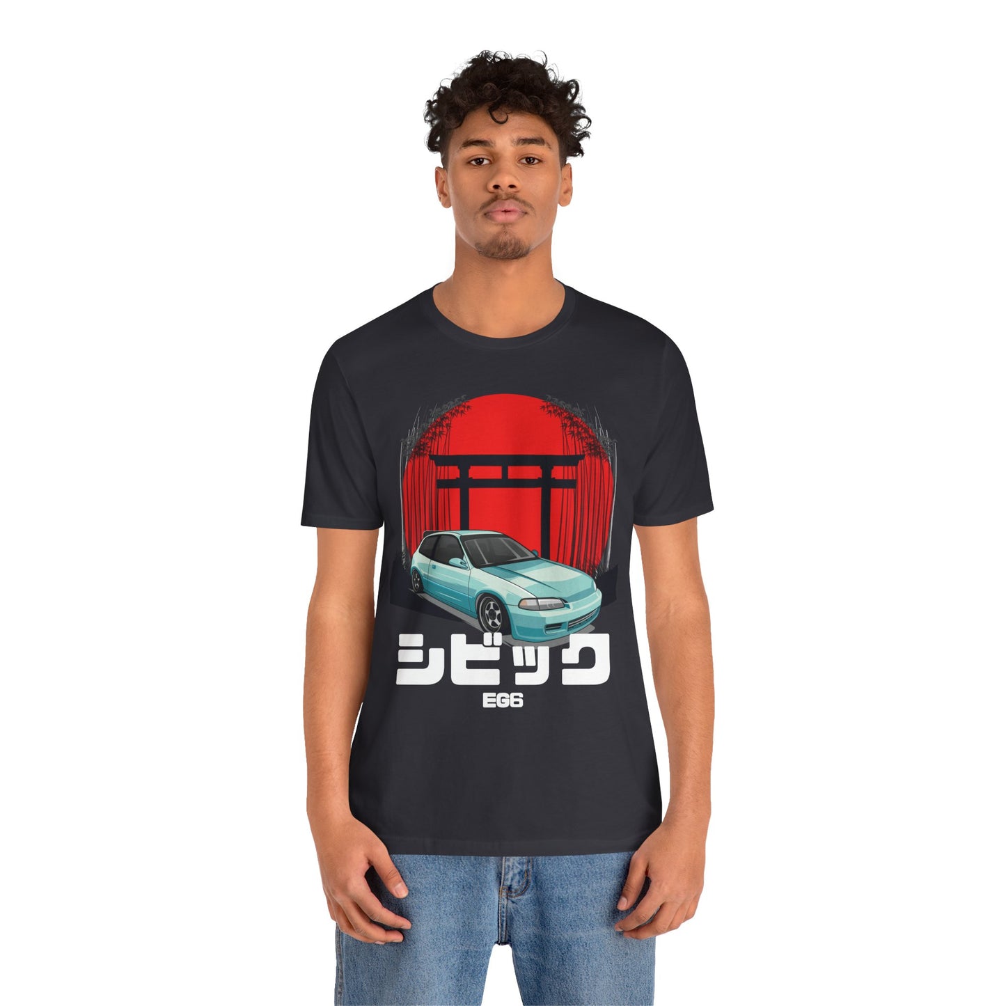 Hinda Civic Estilo Car Art Tee - Retro Aesthetic Automotive T-Shirt - CreativeRino