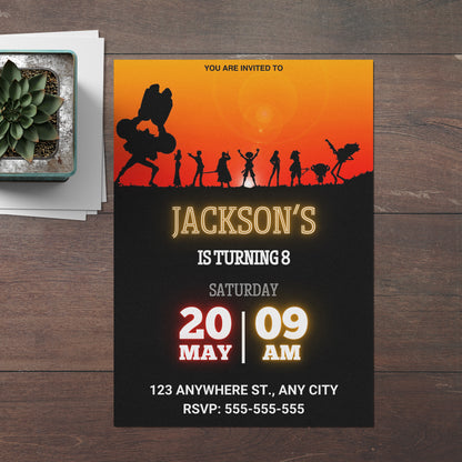 One Piece Birthday Invitation Template - CreativeRino