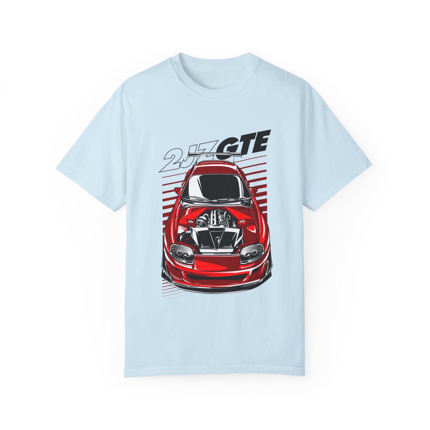 Toyota JZ Engine Car Graphic Unisex T-Shirt - Retro Car Classic Style - CreativeRino