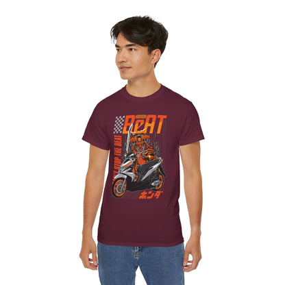 Honda Beat Motorcycle Tee - Unisex Ultra Cotton T-shirt with Cool Graphic Design - CreativeRino