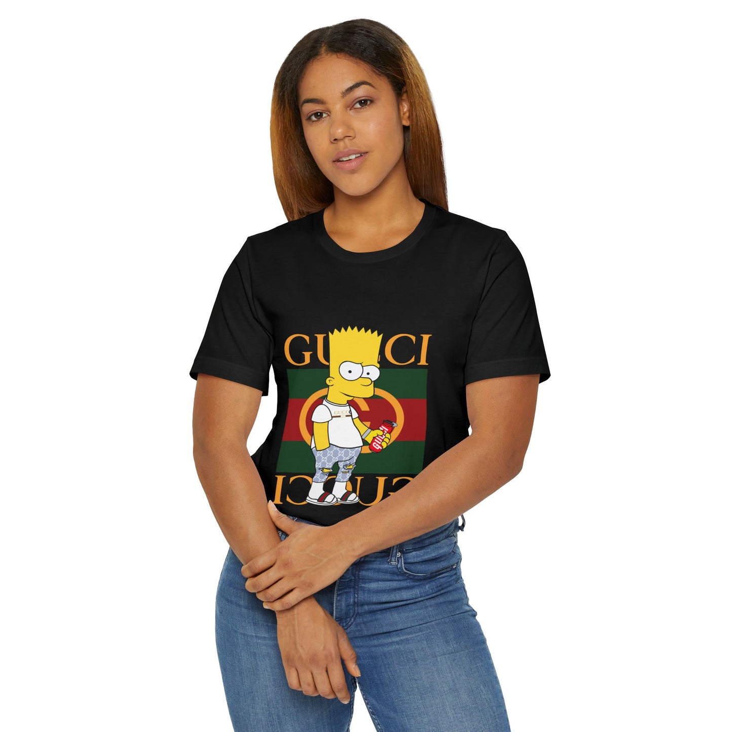Gucci Bart Simpson Unisex Jersey T-Shirt - CreativeRino
