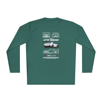 Nissan Nismo GTR Unisex Lightweight Long Sleeve Tee - Perfect T-shirt for Car Enthusiasts - CreativeRino