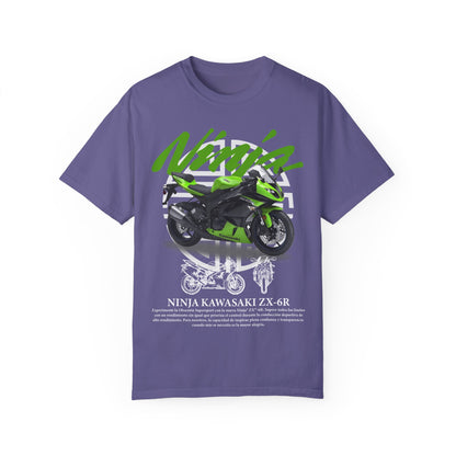 Ninja Kawasaki Z X-6R Unisex T-Shirt - Perfect for Motorcycle Enthusiasts - CreativeRino