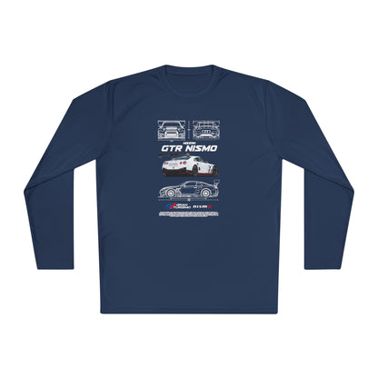 Nissan Nismo GTR Unisex Lightweight Long Sleeve Tee - Perfect T-shirt for Car Enthusiasts - CreativeRino