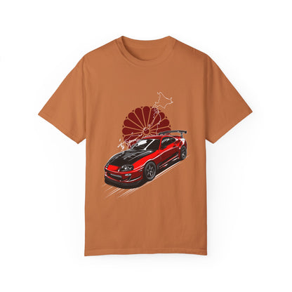 Cool Racing Car Graphic T-Shirt for Automotive Enthusiasts - CreativeRino