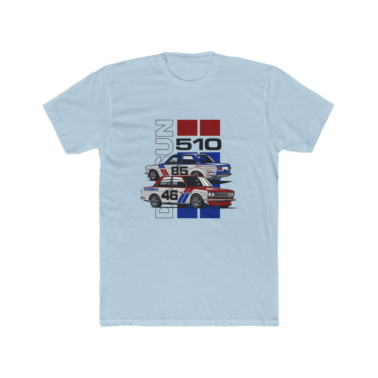 Retro Car Graphic Unisex Cotton Crew Tee - Perfect T-shirt for Auto Enthusiasts - CreativeRino