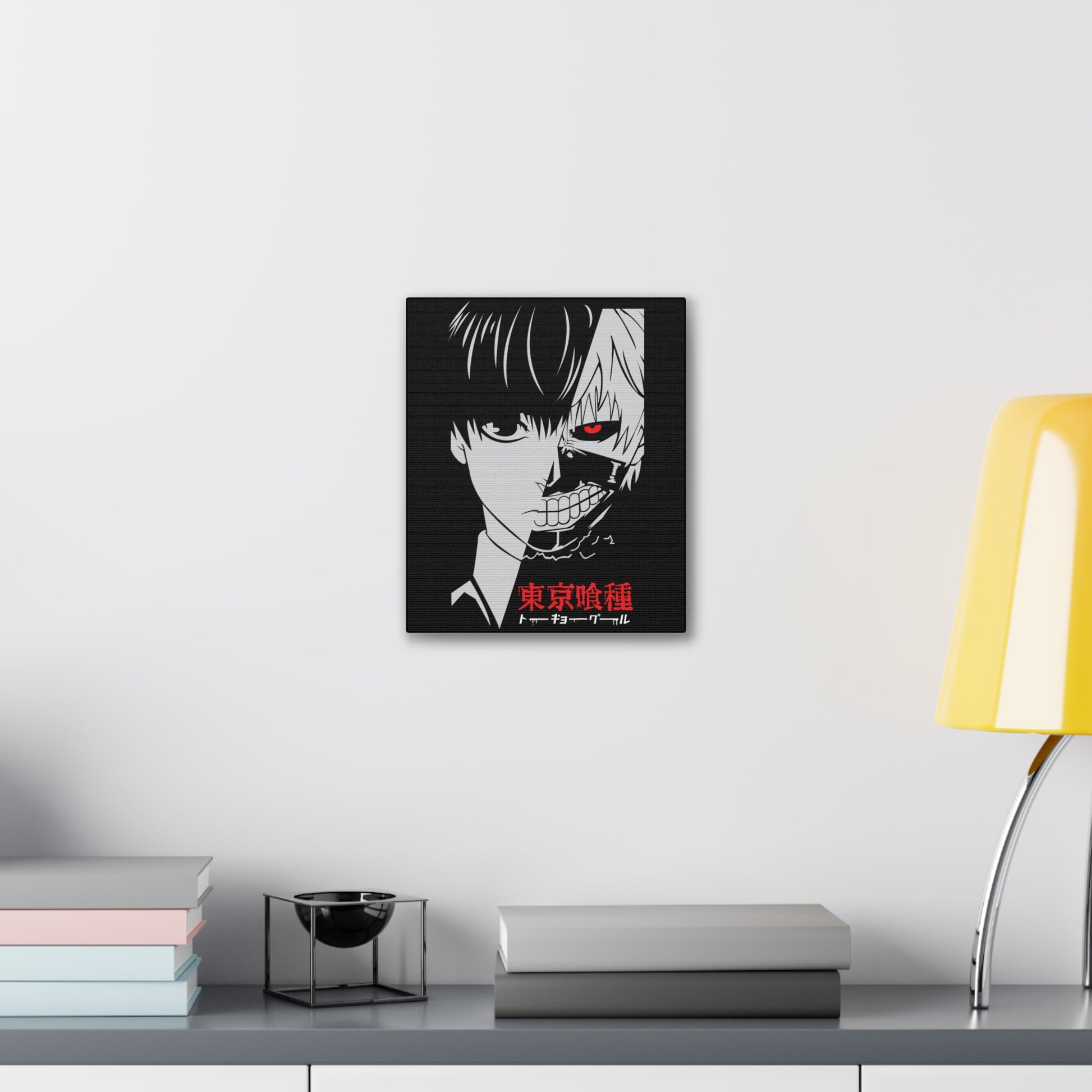 Tokyo Ghoul Art Canvas Print - Anime Wall Decor for Fans - CreativeRino