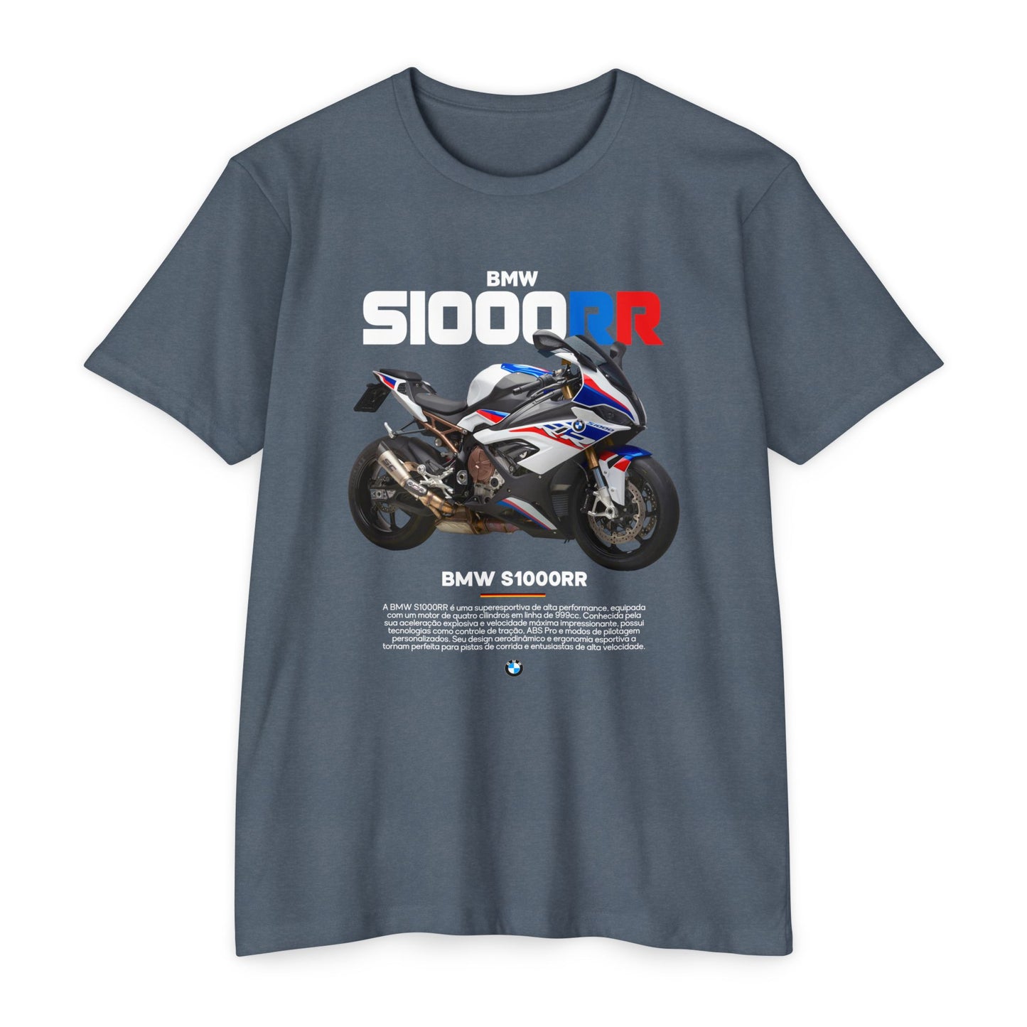 BMW S1000RR Unisex Motorcycle T-Shirt - Perfect Tshirt Gift for Riders - CreativeRino