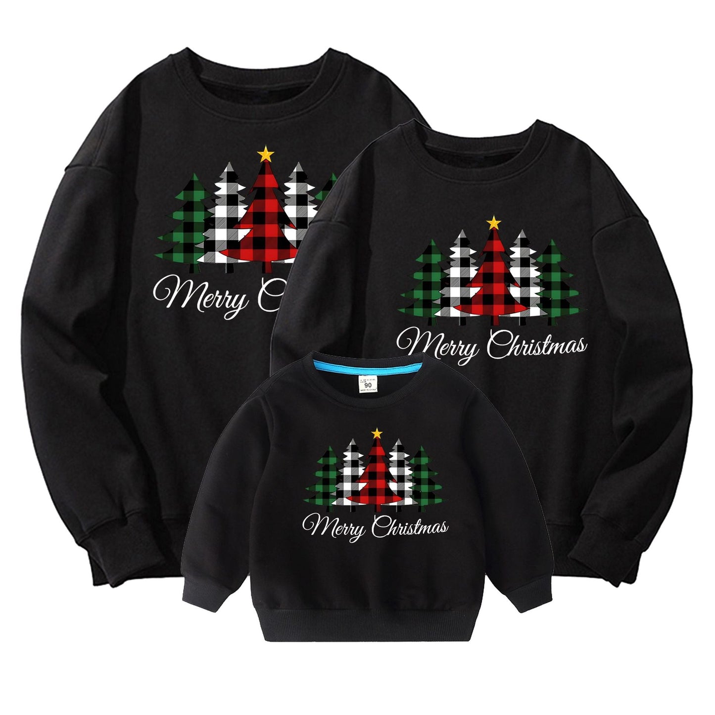 Santa Grinch Family Hoodie Pure Cotton New Year Christmas Hoodies eprolo
