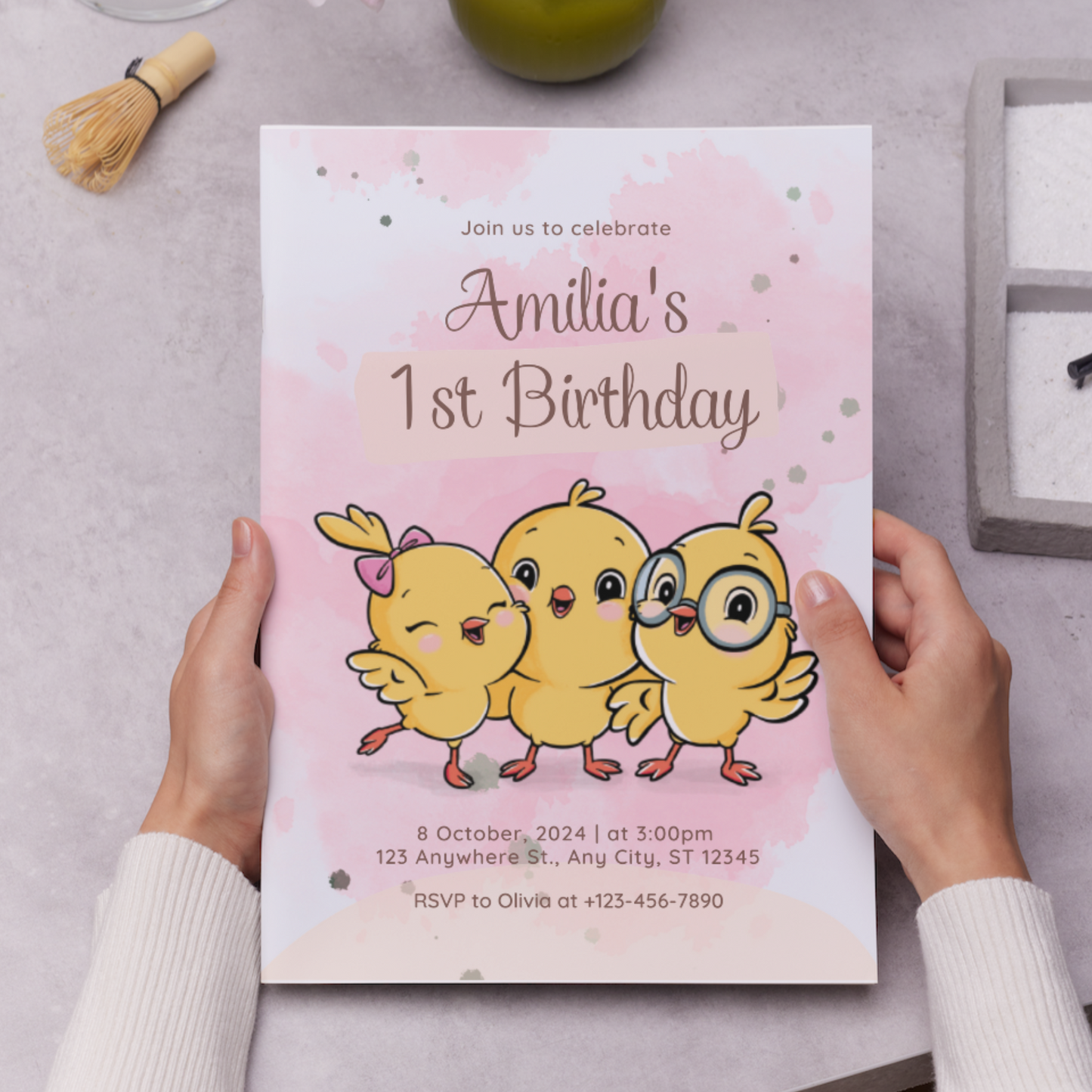 Canticos Birthday Party Invitation Template