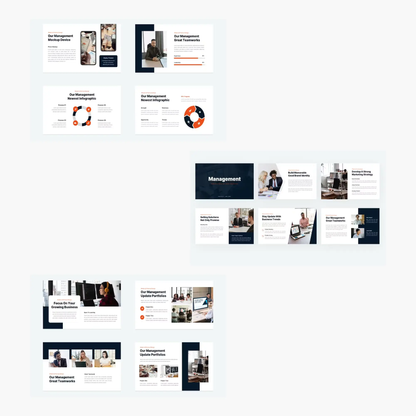 5 Consulting Powerpoint Presentation Template Bundle | Finance Business Mentoring Management Strategy Consulting PowerPoint Template - CreativeRino