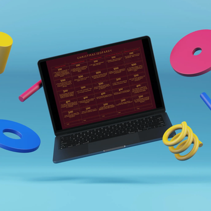 Christmas Jeopardy Game Template - CreativeRino