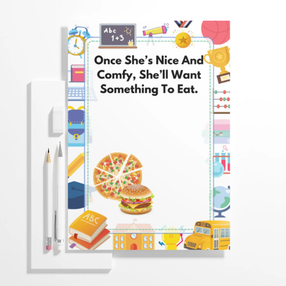 If You Give Your Teacher A Cookie Book Template - CreativeRino
