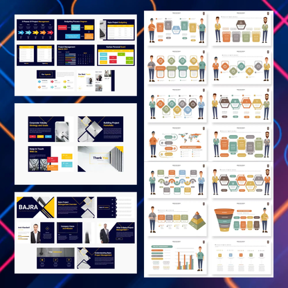 20 Project Management Powerpoint Presentation Template Bundle CreativeRino