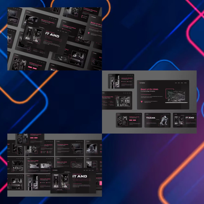 4 Modern Artificial Intelligence Powerpoint Presentation Template Bundle | Technology & IT Business Presentation Templates CreativeRino