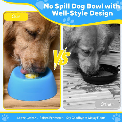 Interactive Spherical Dog Lick Bowl & Slow Feeder – Non-Slip Anti-Choking Pet Toy for Yogurt, Bone Broth & Liquid Treats CreativeRino