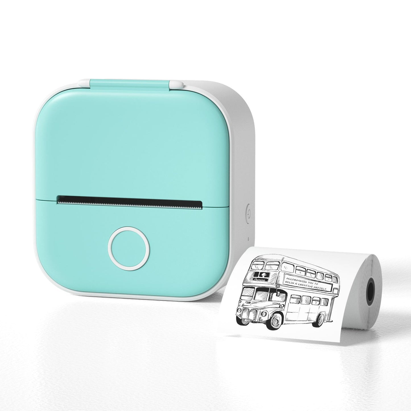 Portable Mini Thermal Label Printer Home Photo Printer Student Wrong Question Printer Bluetooth-compatible Mini Label Printer Price Tag CreativeRino