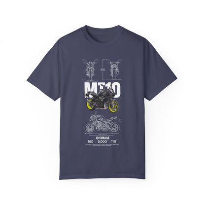 Yamaha MT-10 Unisex Motorcycle Graphic T-Shirt - Perfect for Bike Enthusiasts - CreativeRino