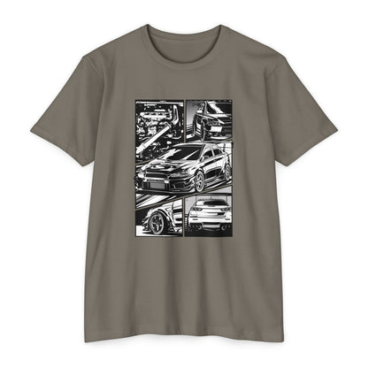 Stylish Car Enthusiast T-Shirt - Unisex CVC Jersey Design - CreativeRino