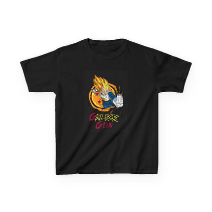 Galick Gun Dragon Ball Superhero Kids Tee - Anime Cartoon T-shirt Design - CreativeRino