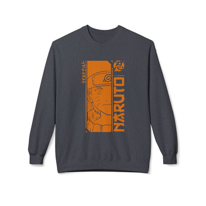 Naruto Fleece Crewneck Sweatshirt - Cozy Unisex Apparel for Anime Fans - CreativeRino